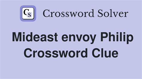 crossword envoy|official envoy crossword clue.